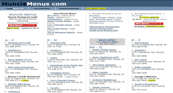 Desktop Screenshot of munciemenus.com